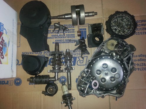 Yamaha dt125mx engine - yamaha, engine-motor