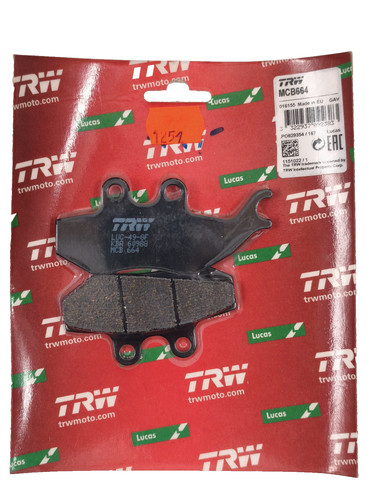 Trw bremsbeläge mcb664 - trw,
